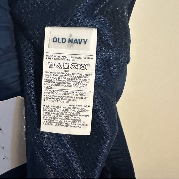 Old Navy Navy Blue & White Swim Trunks size small ๐ - Picture 12 of 14